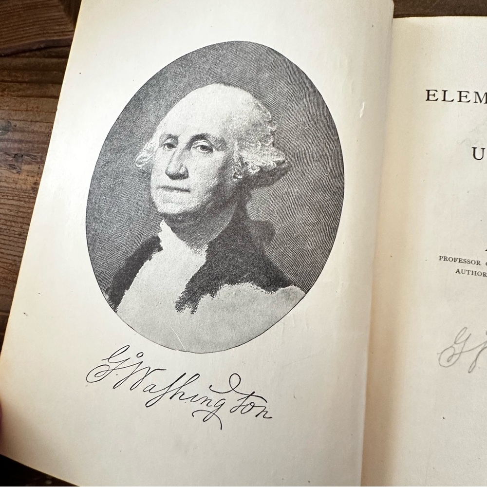 Vintage “An Elementary History of the United States,” Book published in 1909 - Picture 5 of 12